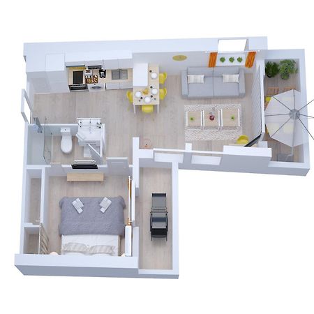 Soleil D'Ete - Netflix & Wifi - Balcon - Climatisation - Parking Gratuit - Check-In 24H24 - Emplacement Velos - Goodmarning Chalons en Champagne Ngoại thất bức ảnh