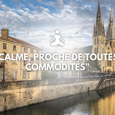 Soleil D'Ete - Netflix & Wifi - Balcon - Climatisation - Parking Gratuit - Check-In 24H24 - Emplacement Velos - Goodmarning Chalons en Champagne Ngoại thất bức ảnh